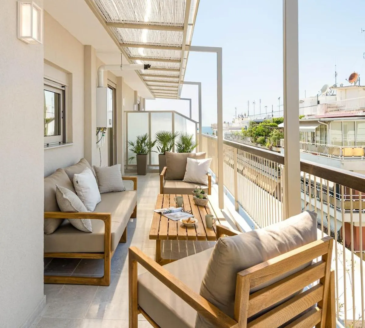 アパート テッサロニキGorgeous Exclusive Penthouse Next To The Seafrontアパートメント