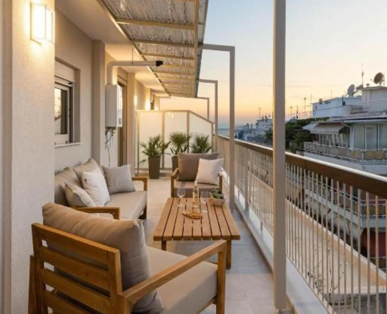 テッサロニキGorgeous Exclusive Penthouse Next To The Seafrontアパートメント アパート